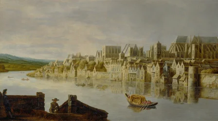 La Tamise aux escaliers de Westminster